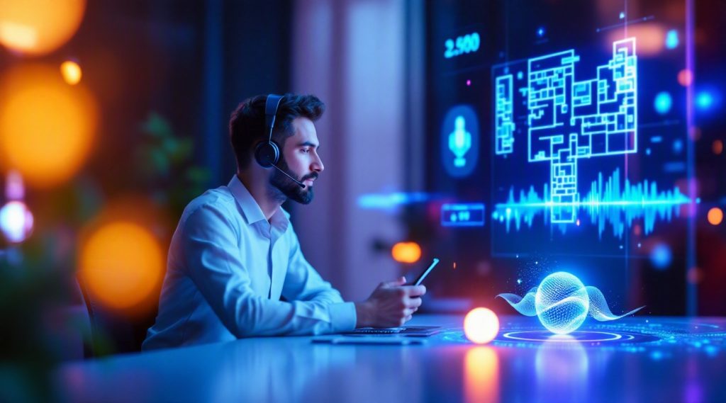Best Agentic AI concept illustration in Eva AI brand style