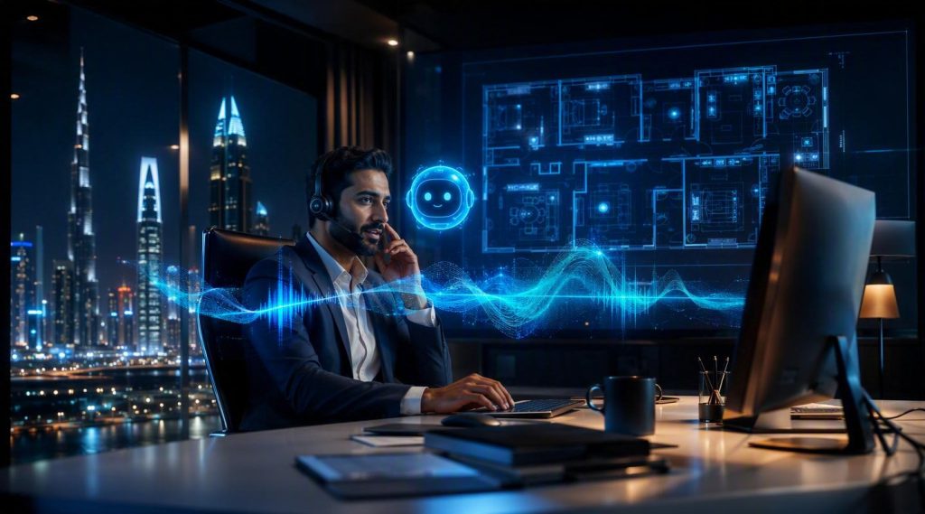Agentic AI Company concept illustration in Eva AI brand style